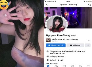 Bạn trai số hưởng được gái xinh Nguyễn Giang Thu địt cực mạnh