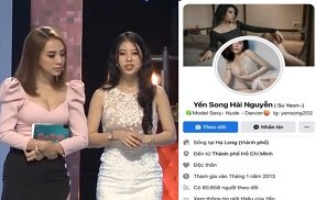 Cô gái ở VTV3 Nguyễn Hải Song Yến bị lộ cảng nóng