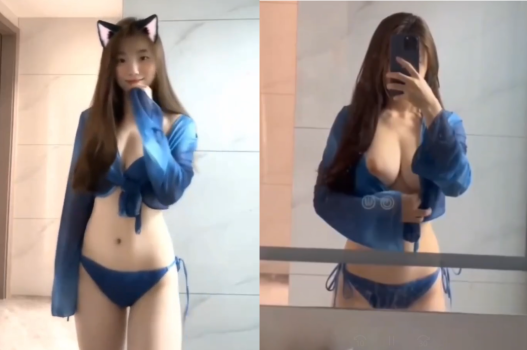 Cô nàng đẹp mê hồn ngực khủng thích kiểu doggy