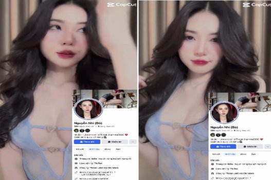 Nguyễn Nhi, Tiktoker da trắng xinh đẹp, bị lộ video nóng
