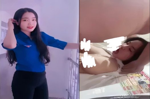 Nữ sinh viên tình nguyện mê mẩn yêu đương thân mật
