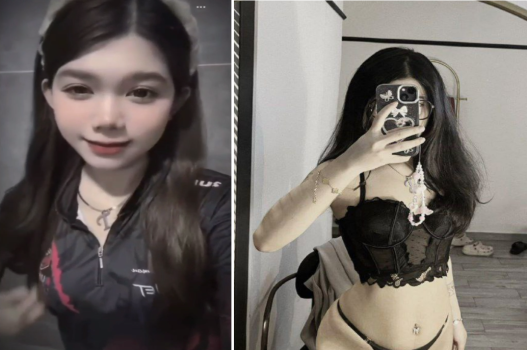 Thanh Ngân tắm bị bồ phang bất ngờ