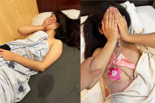 Ướt át mỗi lần anh nhún